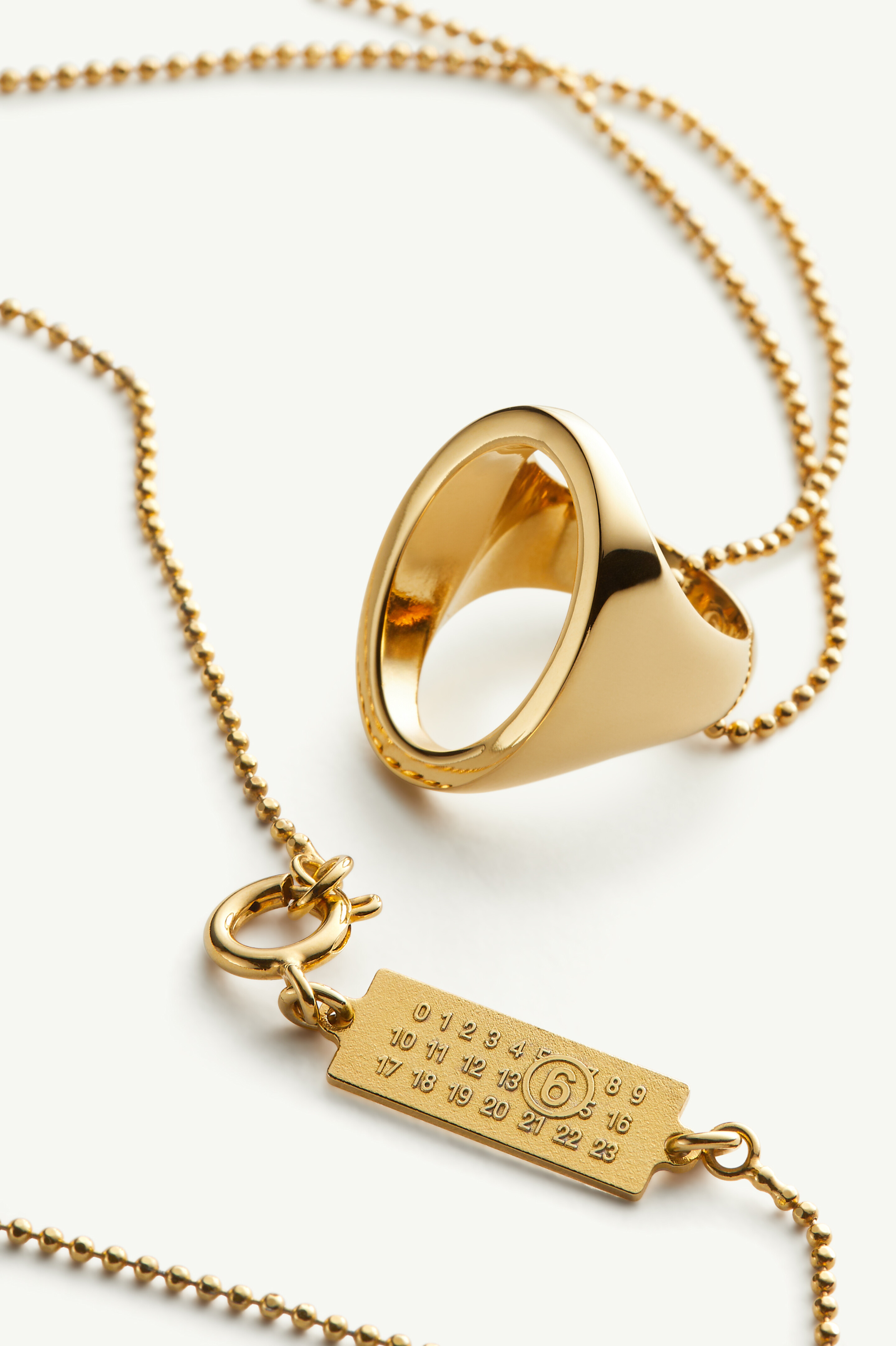 Collier New signature pour femme | MM6