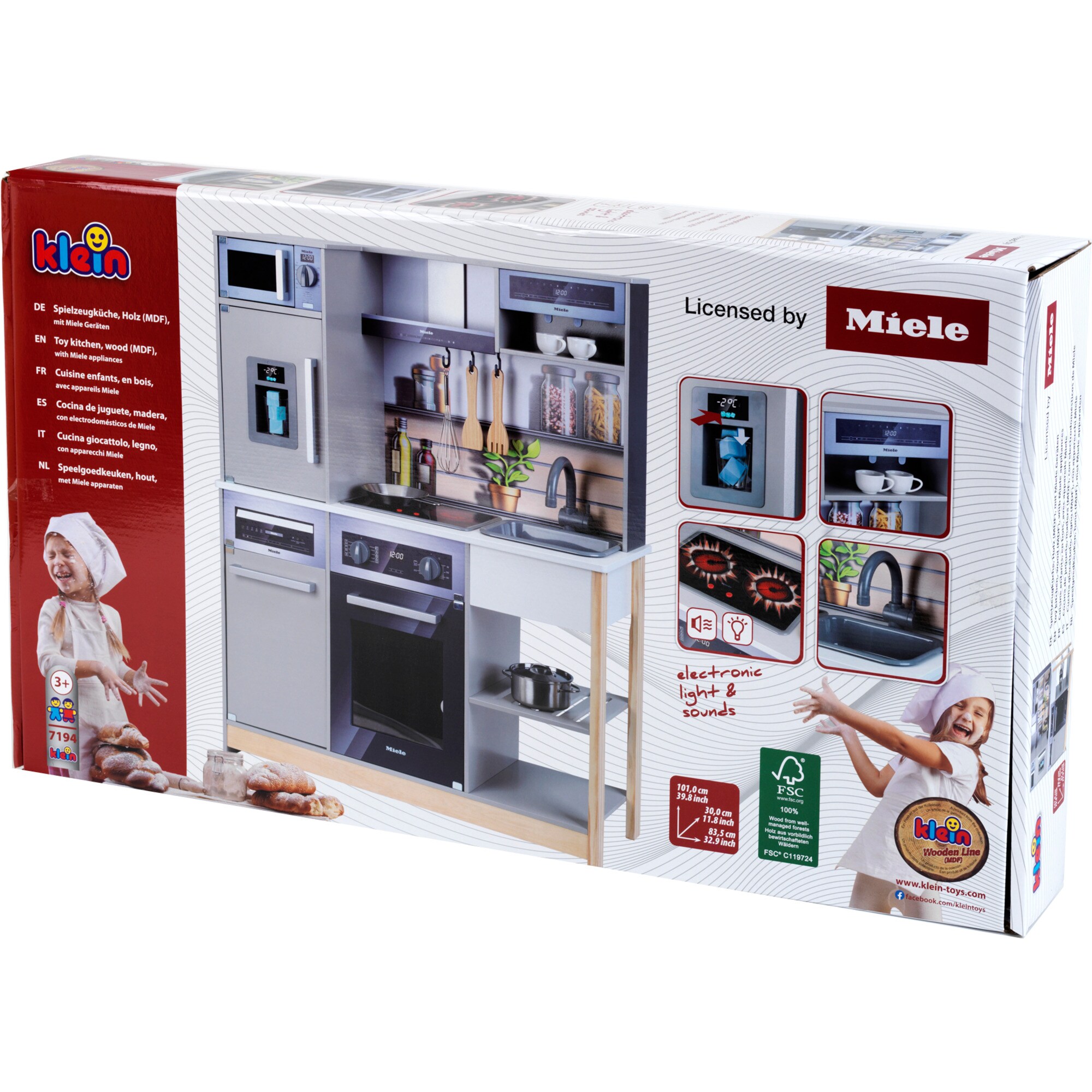 Theo Klein Spielküche Miele Family Holz-Küche