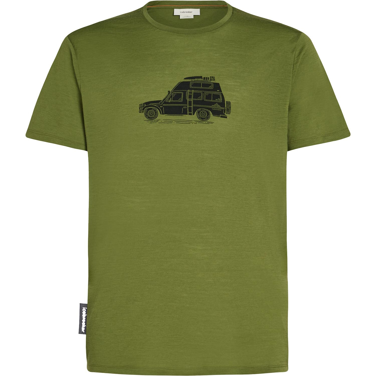 Icebreaker Mens 150 Tech Lite S/S Tee Cosy Camper