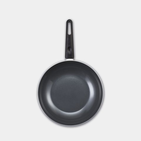 Indu  Wokpan, 28 cm, anti-aanbaklaag - Light Grey
