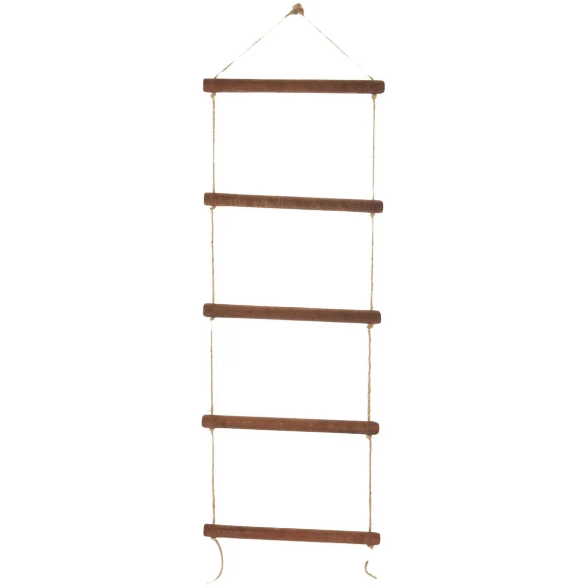 Hanah Home Porte-serviettes en pin - Aspect marron