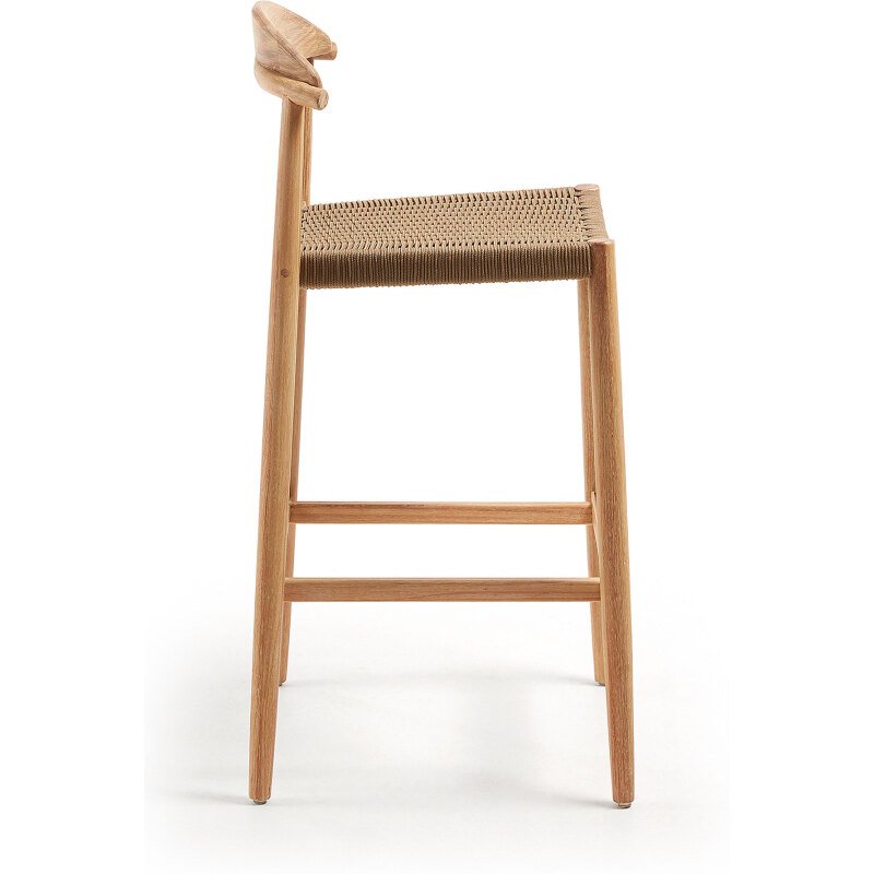 Tabouret Nina - bois d'acacia massif H 76 cm