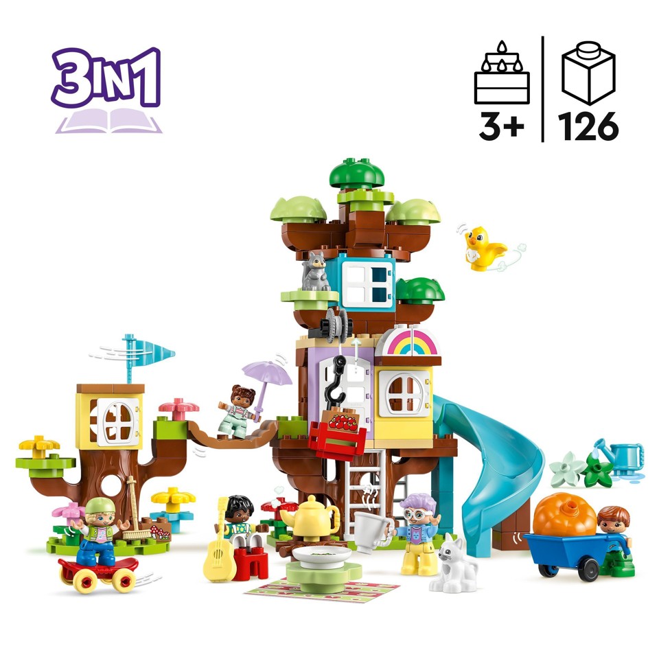 LEGO Duplo - 3-i-1-Trætophus (10993)