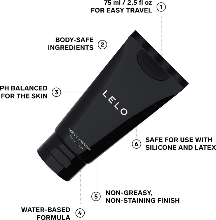 LELO Personal Moisturizer Vandbaseret Glidecreme - 75ml