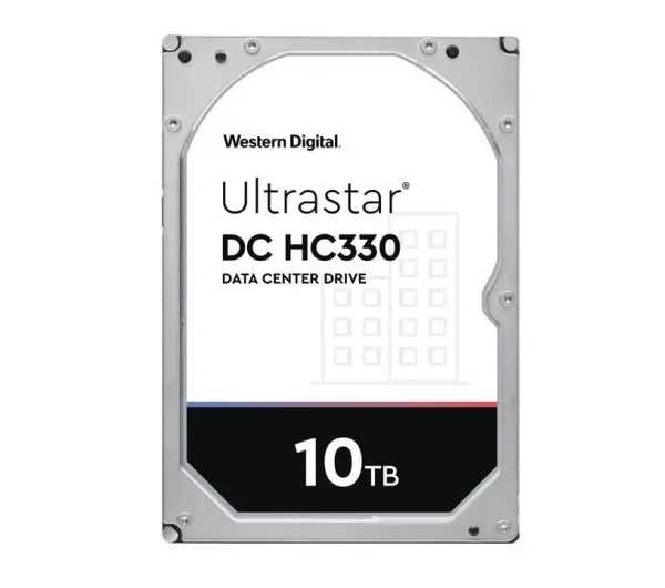WD Ultrastar DC HC330 WUS721010AL5204 - Harddisk - krypteret - 10 TB - intern - 3.5