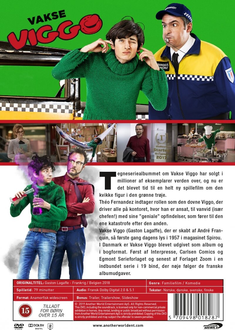 Vakse Viggo / Gaston Lagaffe - DVD