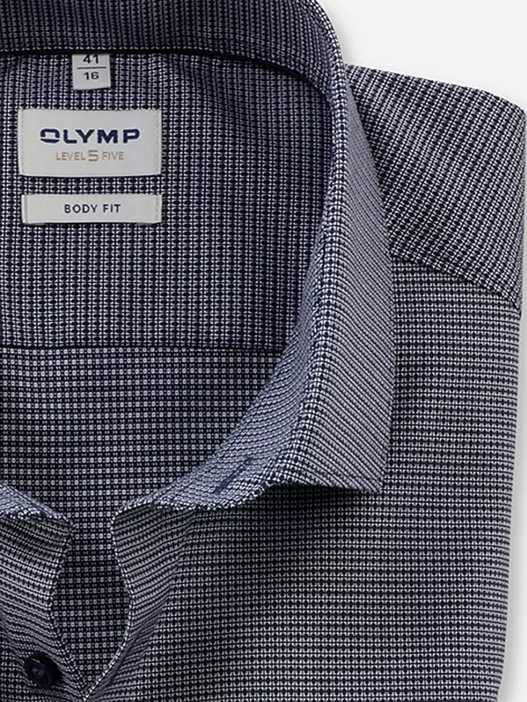 OLYMP LEVEL FIVE Hemd Sim Fit  dunkelblau