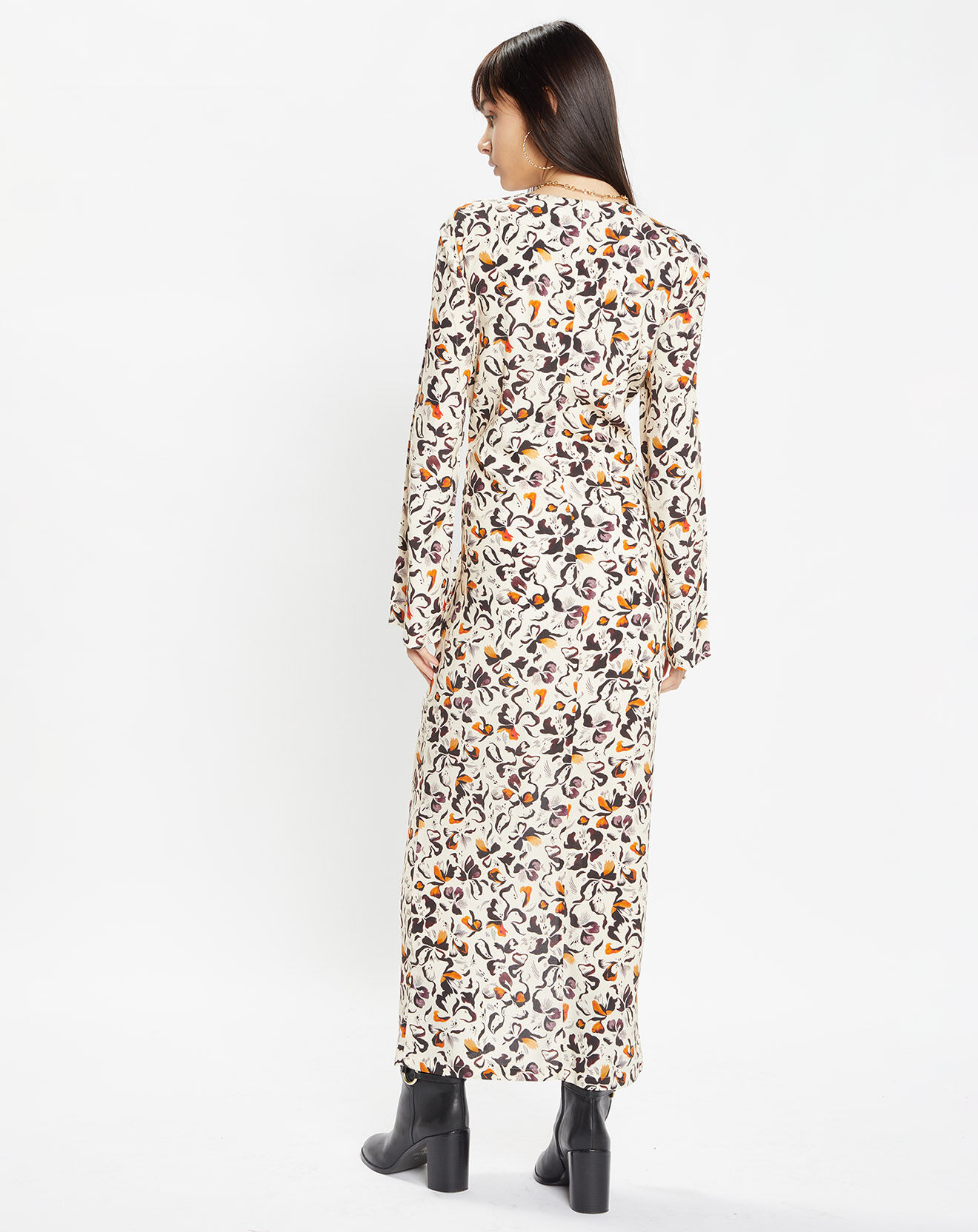 Zapa Robe Richie imprimée multicolore