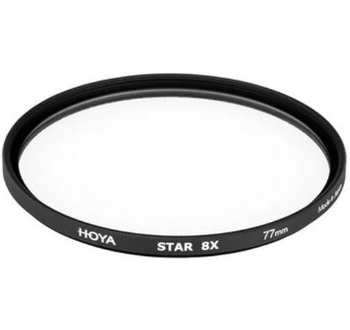 Objektivfilter Star 8X – 55 mmFilter zur Erzeugung eines 8-Kreuz-Streulichteffekts