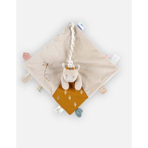 Tiga girafe doudou Veloudoux - NOUKIE 'S