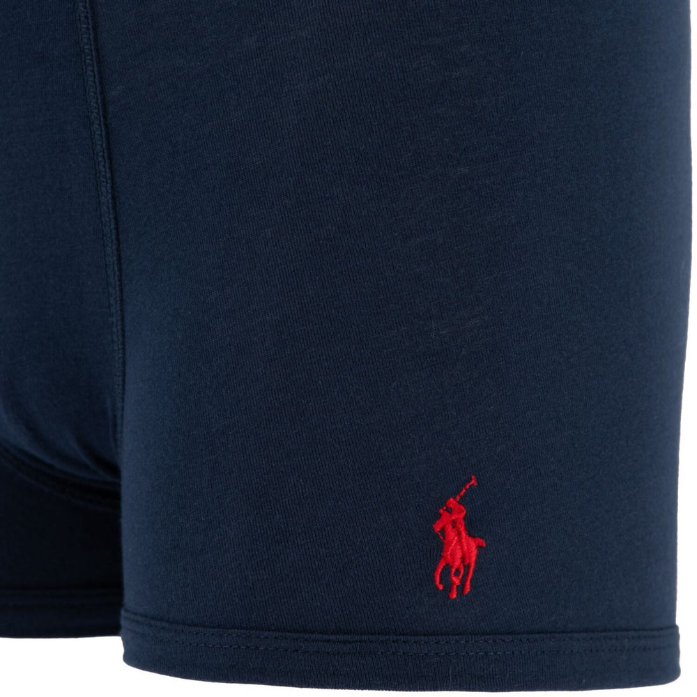 Køb Polo Ralph Lauren Elite Blue Bomuld Stretch 3 Pack Boxer/Brief