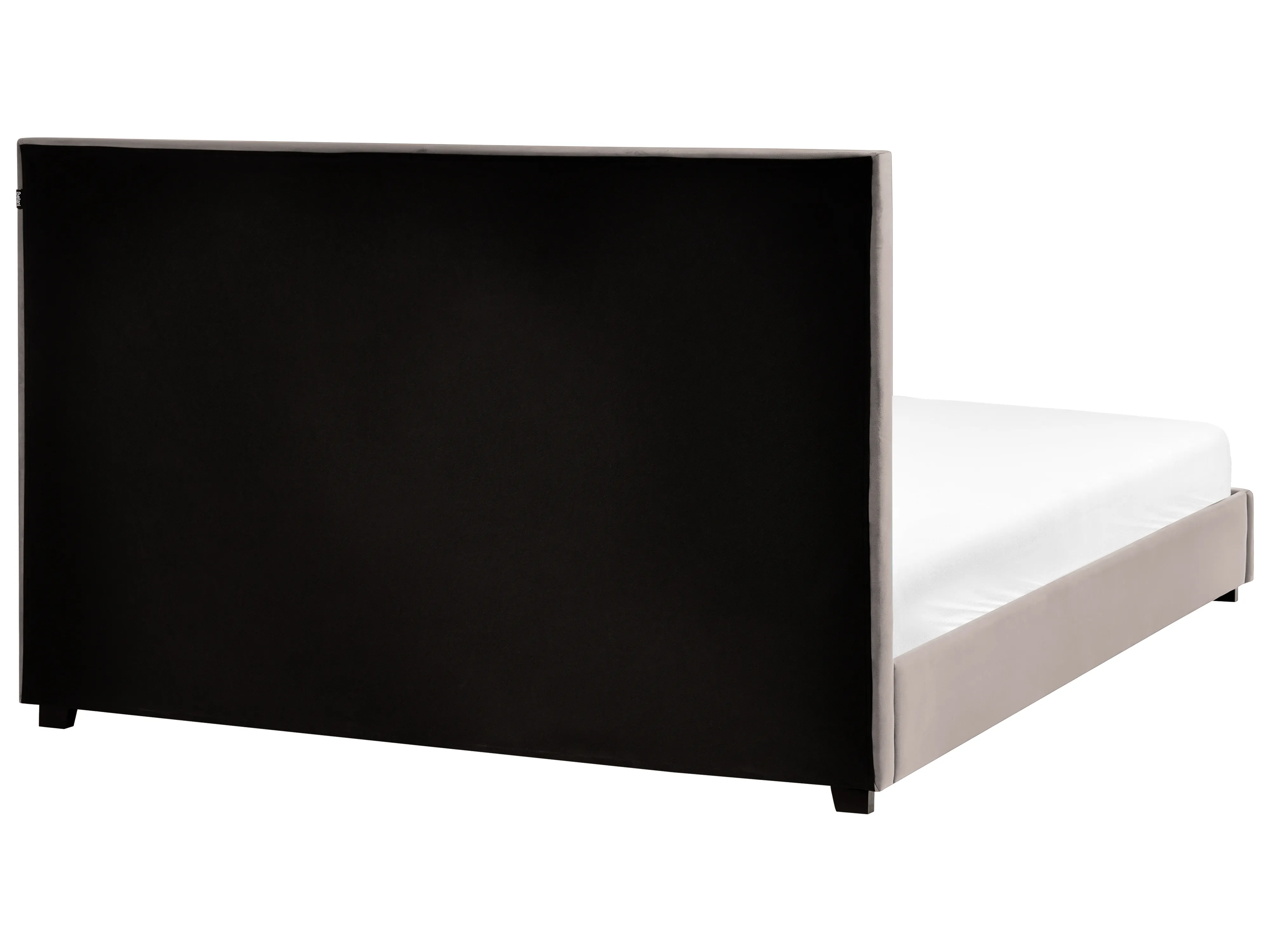 Waterbed Fluweel ROUEN 180 x 200 cm Taupe