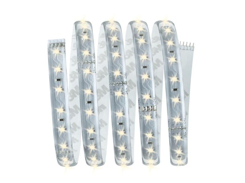 Paulmann LED-Stripe MaxLED 500 2700 K, 1.5 m Basisset Beschichteter LED-Streifen, kürzbar