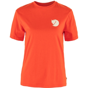 Fjällräven Walk With Nature T-Shirt Flame Orange Damen