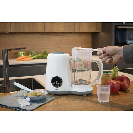 Alecto 5-i-1 dampblender til babymad