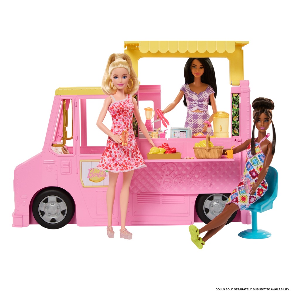 Barbie Limonadenwagen-Spielset mit Zubehör
