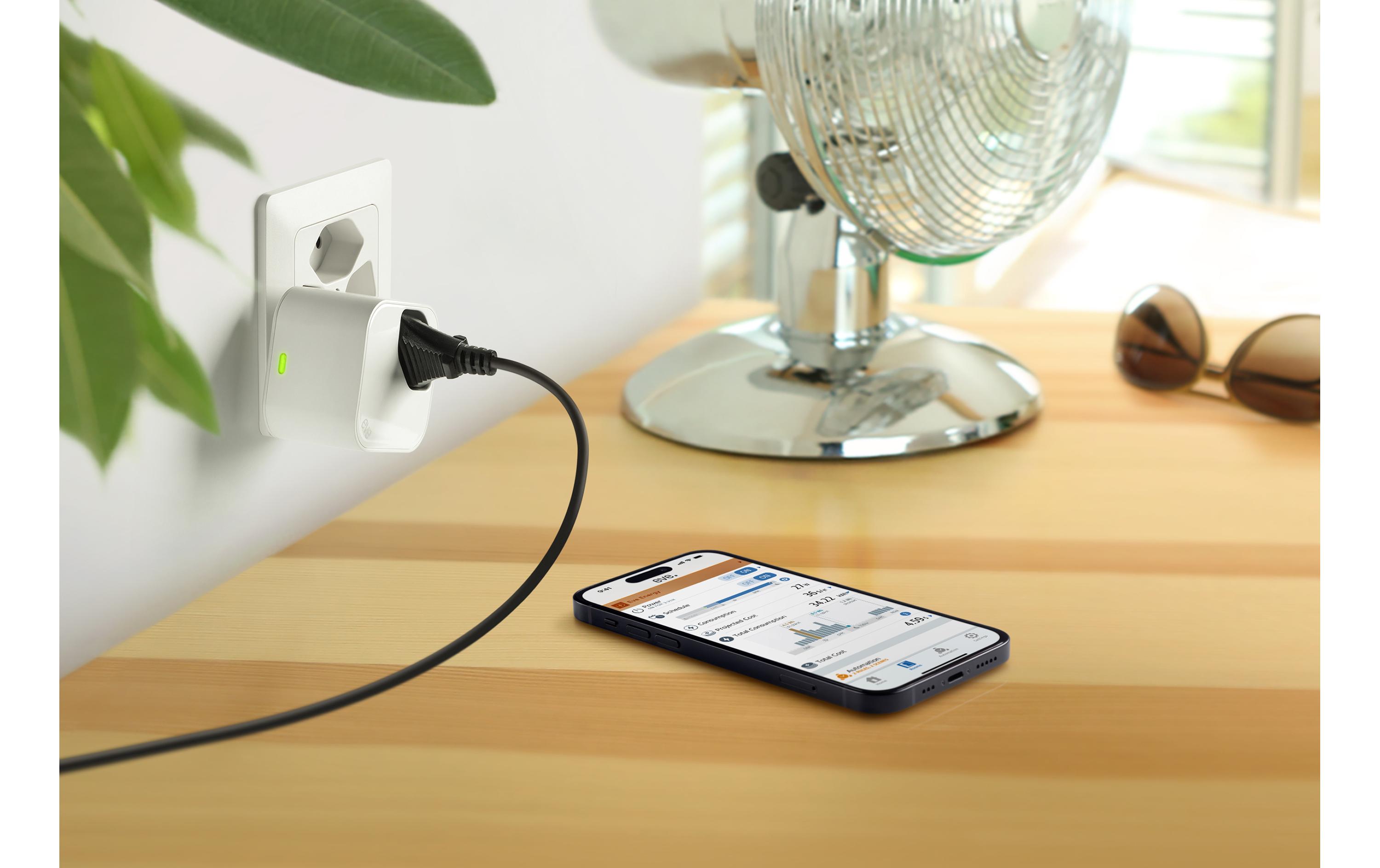 Smart Home Steckdose Eve Energy 2 StkMatter kompatible, smarte Steckdose