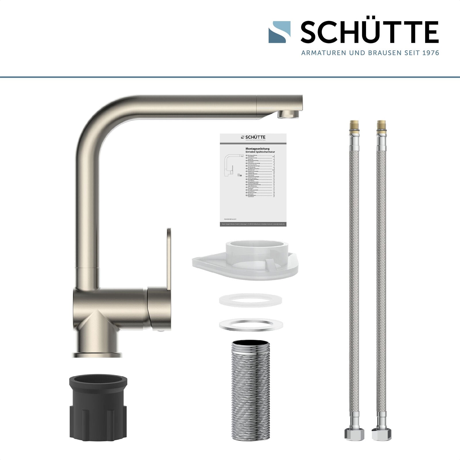 SCHÜTTE Spültischarmatur Rio mit schwenkbarem Auslauf