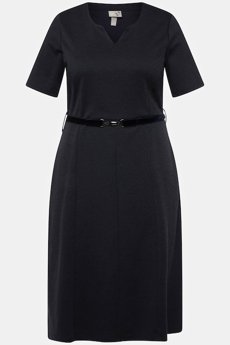 Trachtenkleid, Gürtel, Tunika-Ausschnitt, Halbarm