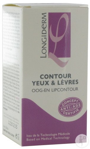 Longiderm Contour Yeux Et Lèvres Crème 15ml