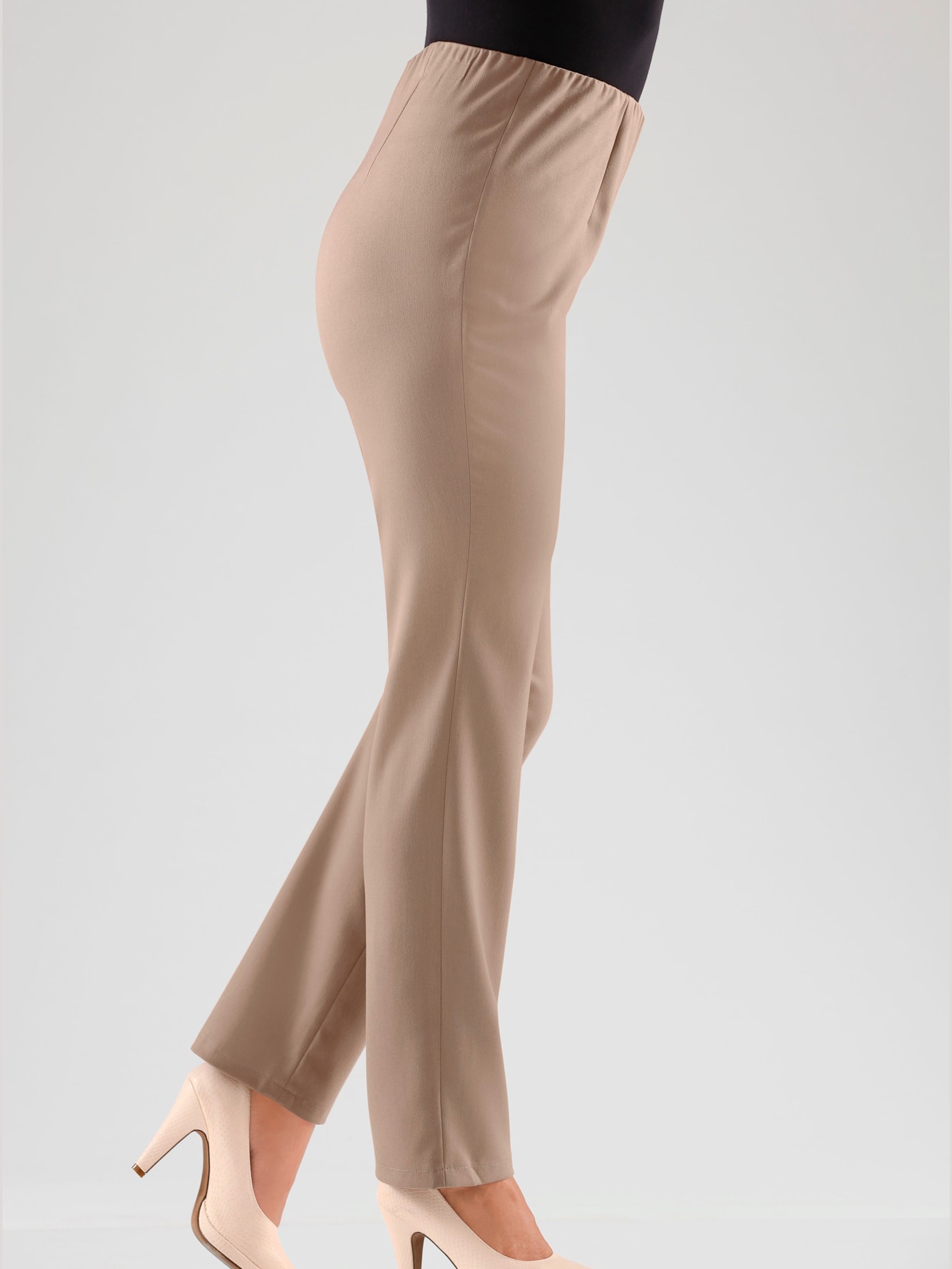 Pantalon costume coupe confort ceinture élastique invisible