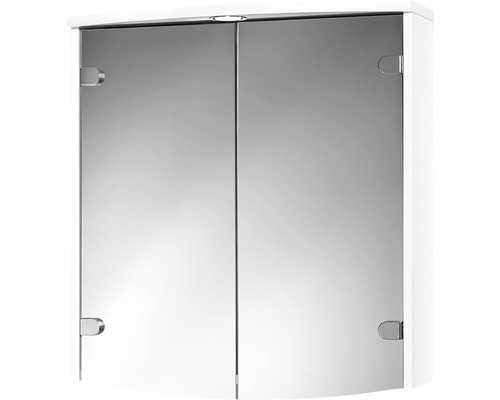 Jokey Joba LED spiegelkast, wit, 63x68 cm, IP20