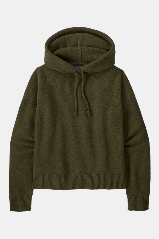 Patagonia Patagonia Recycled Wool-Blend Hooded Trui Dames