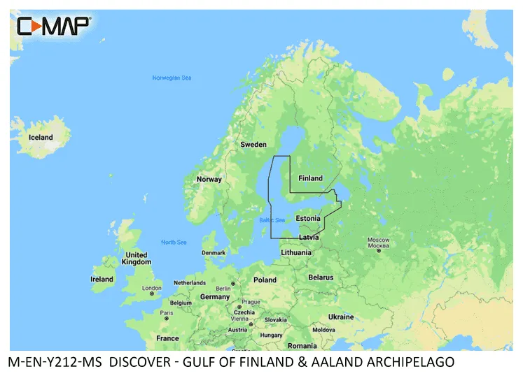 C-Map C-Map Discover Dybdekart