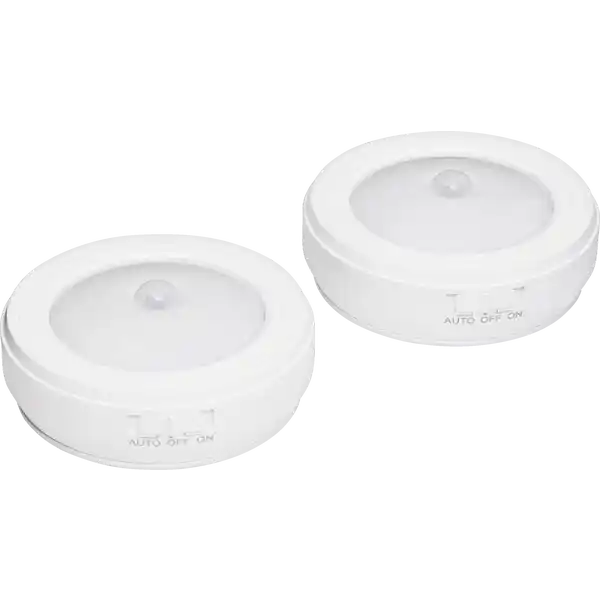LED-Sensorleuchte 2er-Set weiss