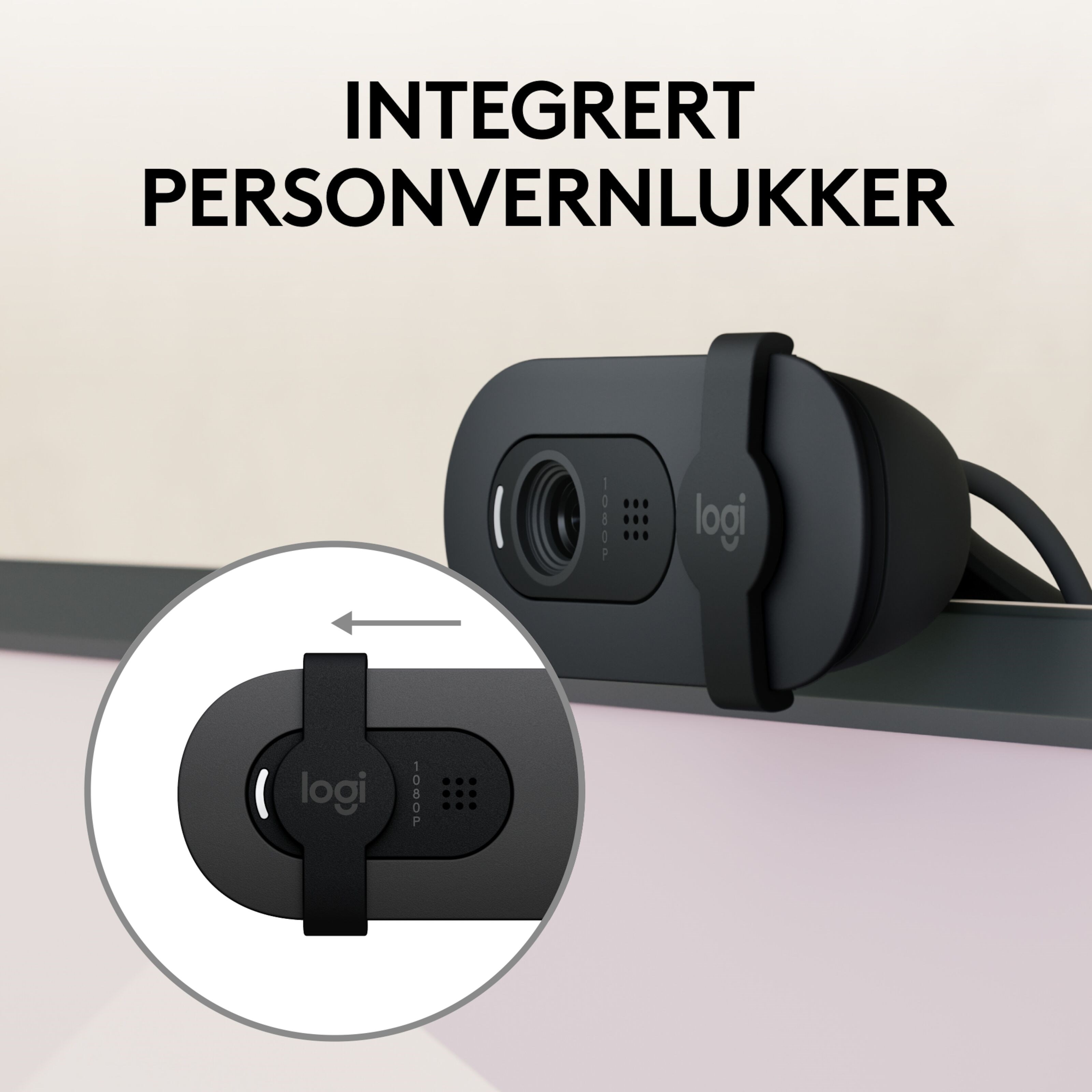 Logitech Brio 100 Webkamera USB-A