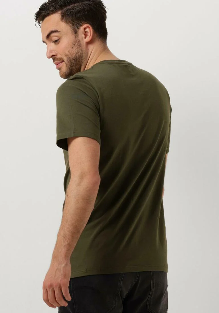 G-STAR RAW olijf g-star raw t-shirt slim base r t s/s