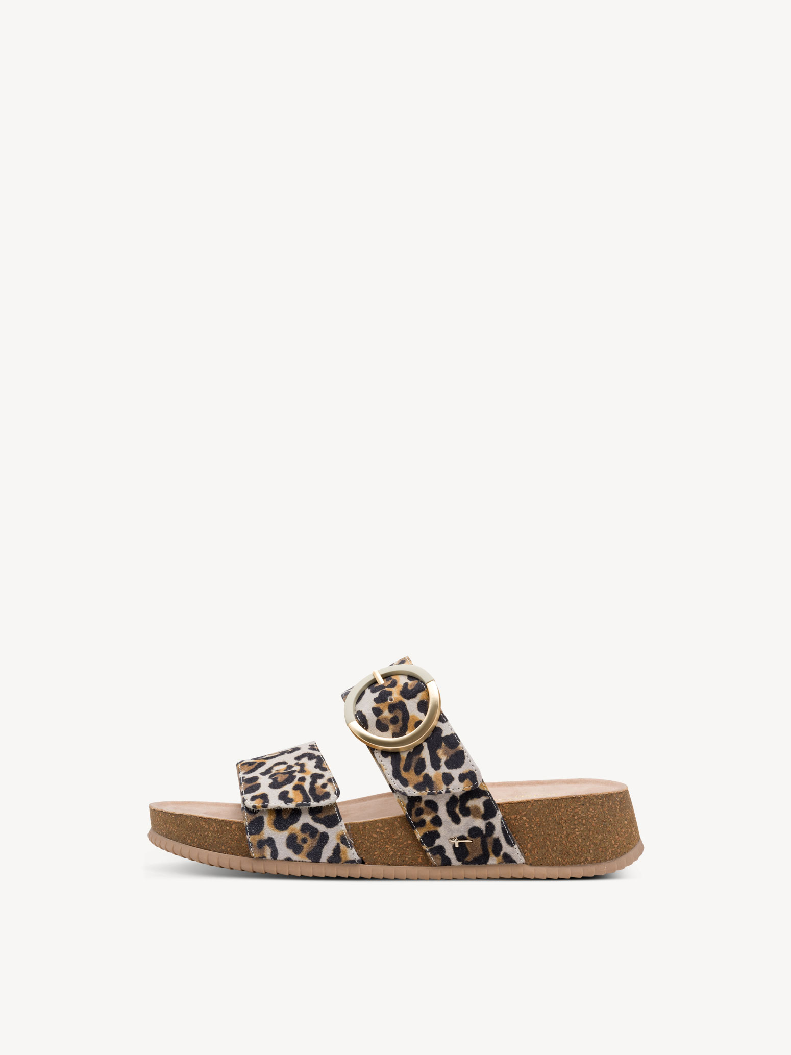 Leren Slipper - beige