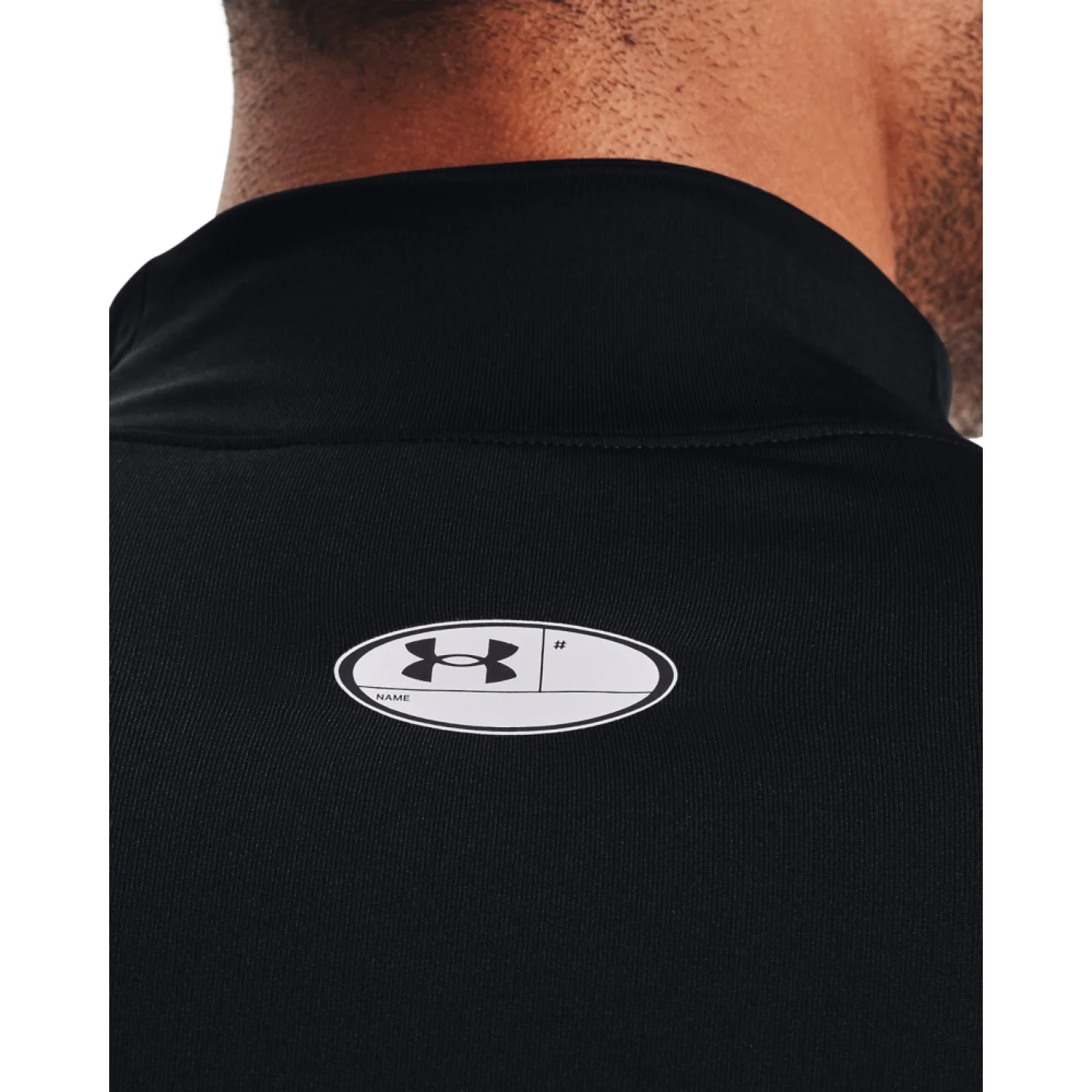 Under Armour ColdGear Ondershirt Lange Mouwen Zwart Wit
