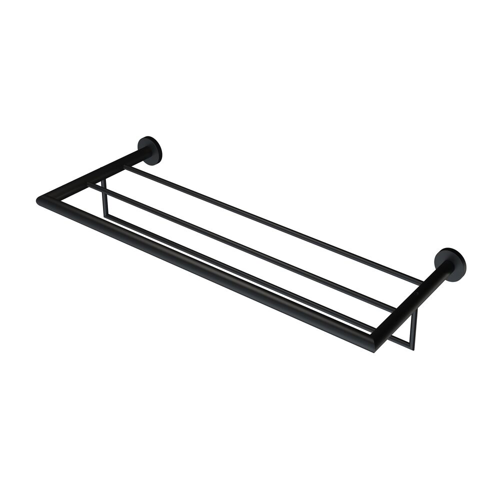 Geesa Nemox handdoekrek met plateau 62,4cm zwart
