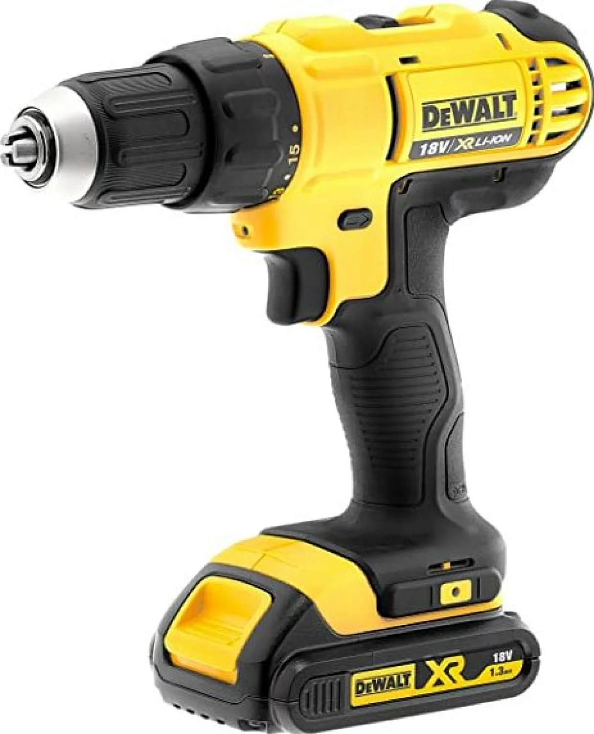 DeWALT DCD771C2 18V Li-Ion accu boor-/schroefmachine set (2x 1.3Ah accu) in koffer