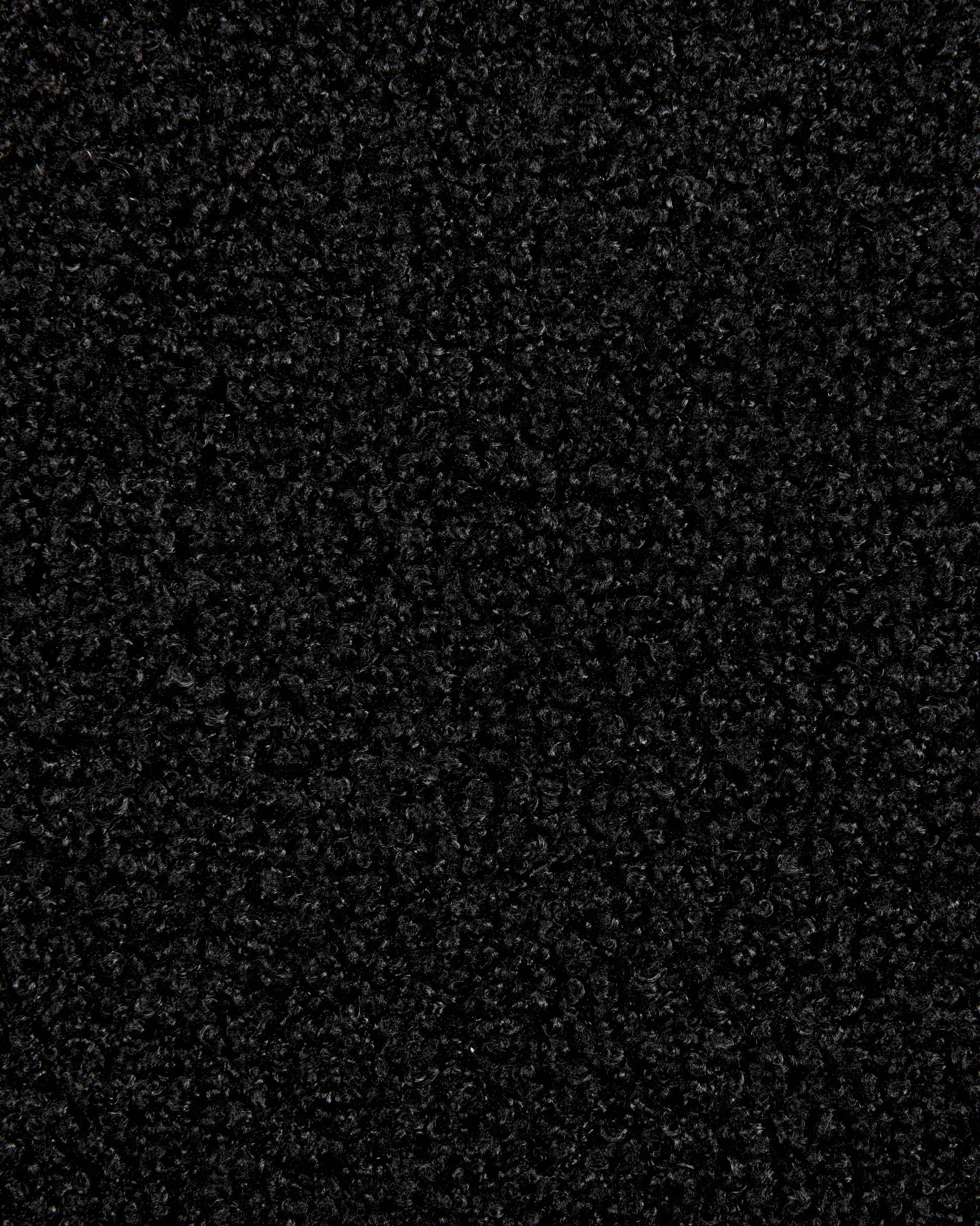 Fauteuil LOEN Bouclé Zwart