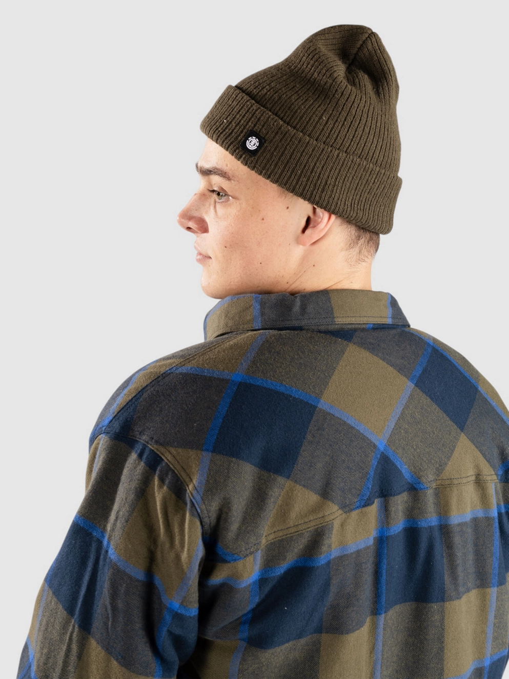 Dravus Sherpa Flannel Shirt green