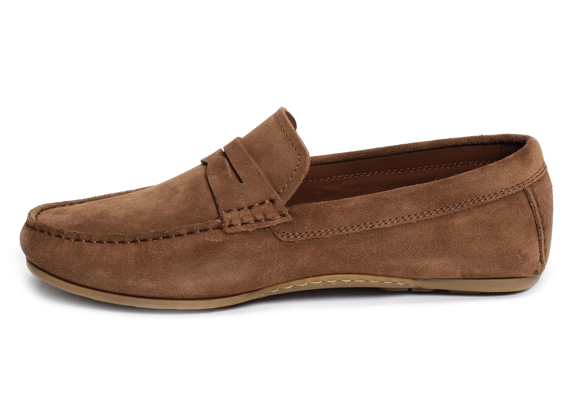 Classic suede driver 2725 camel
