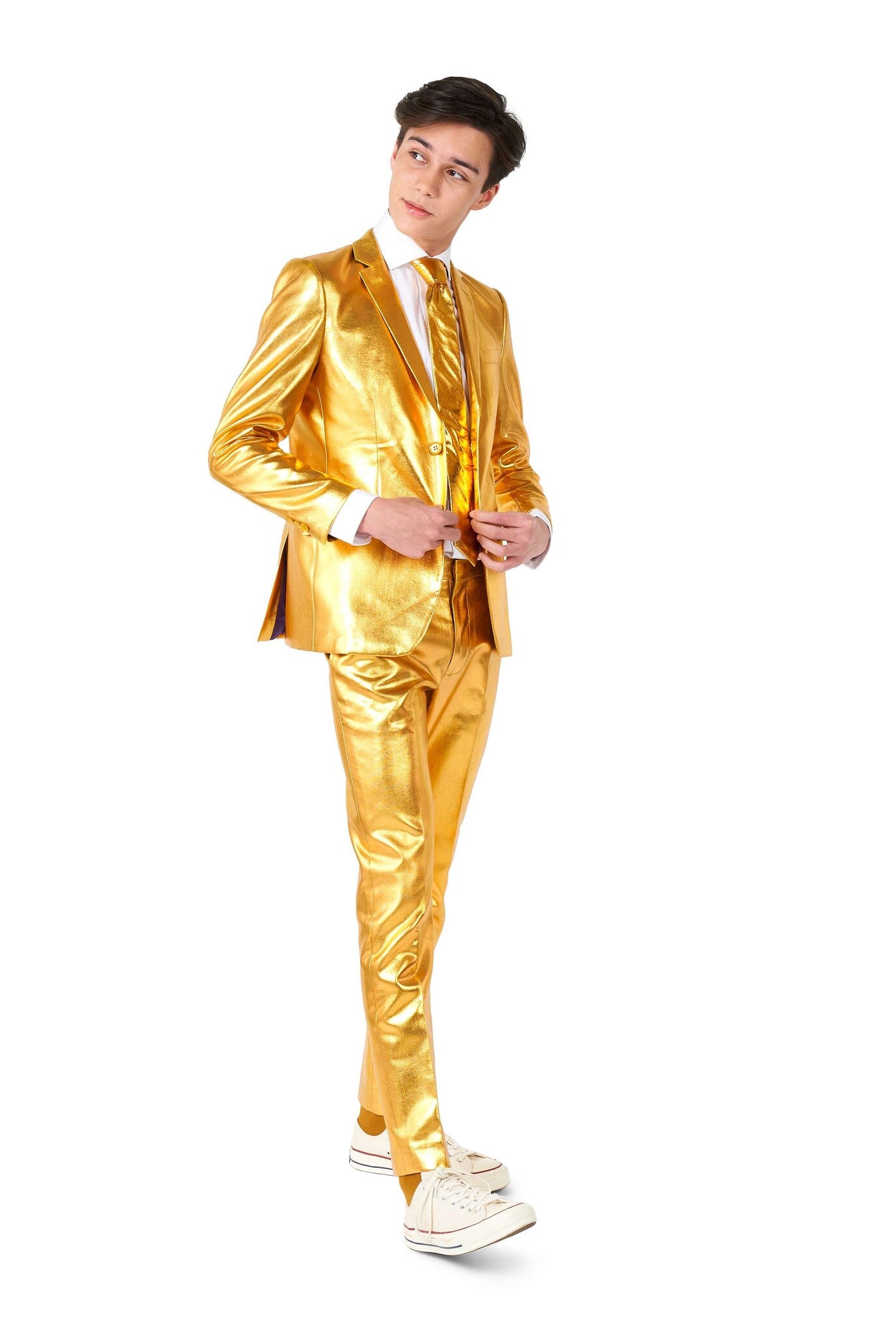 Goud Pak Jongen Tiener OppoSuits