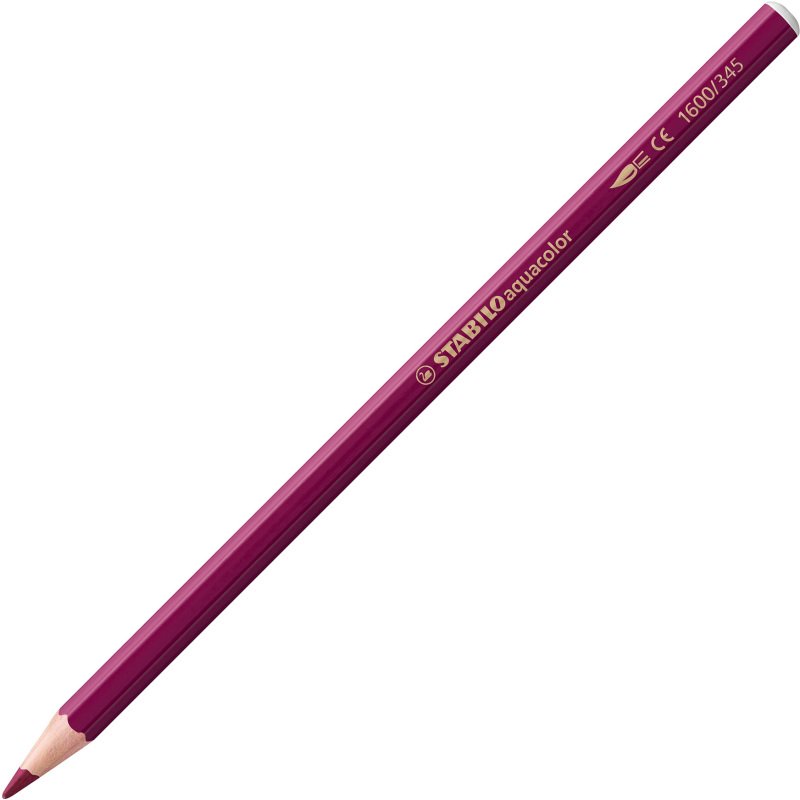 Crayons de couleur aquarellables STABILO aquacolor ARTY - Pochette de 24