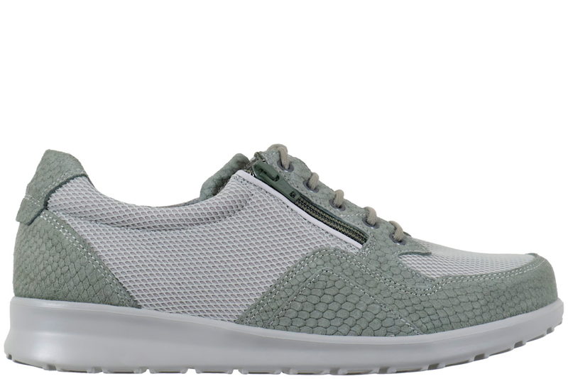NEW FEET SKO I ARMYGRØNT RUSKIND