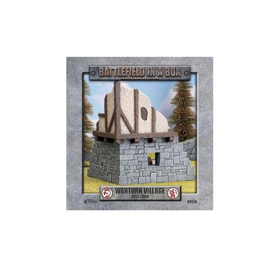 Battlefield in a Box: Wartorn Village - Small Ruin
