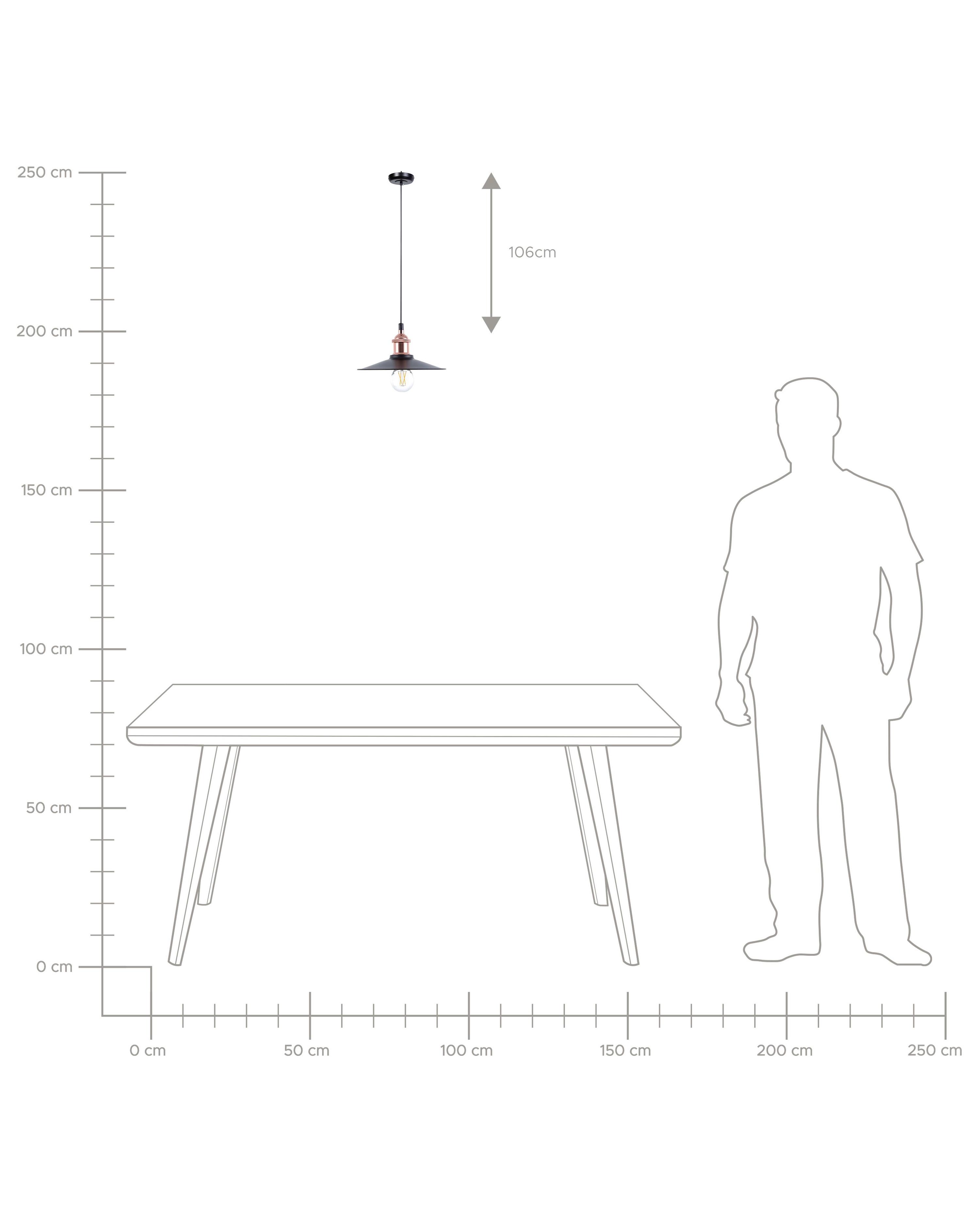 Hanglamp SWIFT Metaal Koper