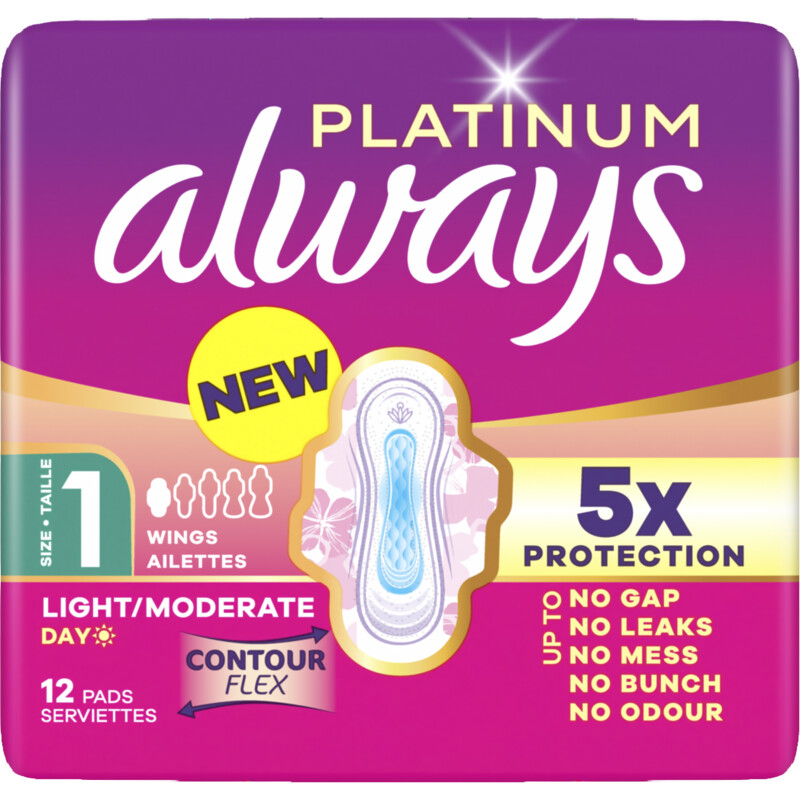 Always Platinum normal maandverband