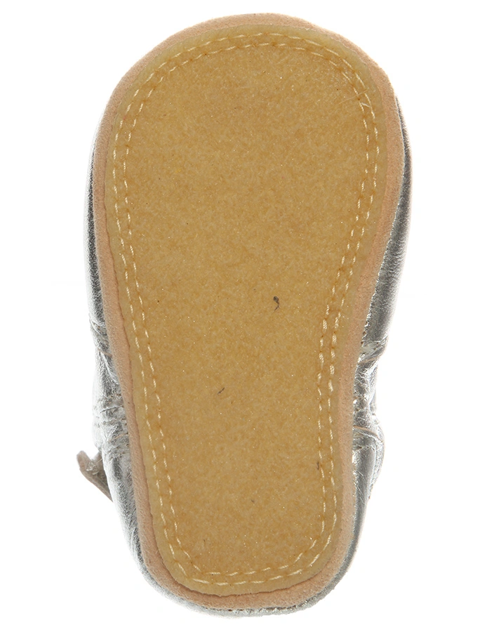 Krabbelschuhe BOBOTTE in silber