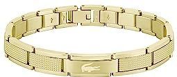 Lacoste - STENCIL Collection - Link-armband - Geelgoud - Roestvrij staal