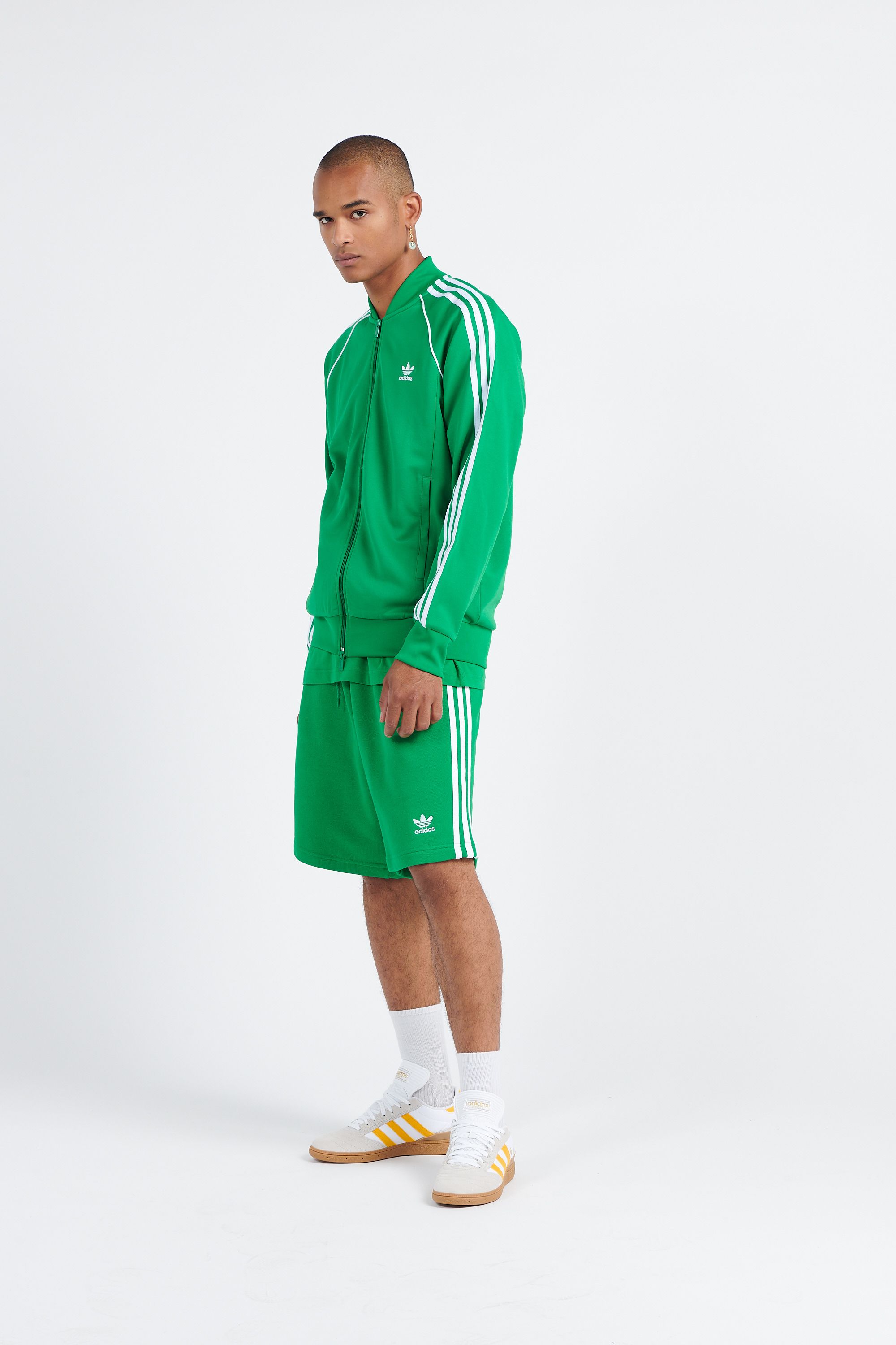 ADIDAS sweat zippé SST TT Vert