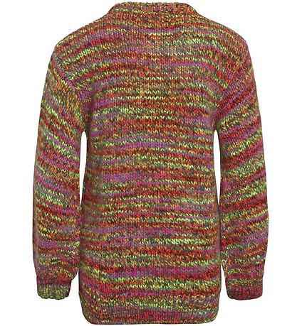 Mads Nørgaard Bluse - Acryl/Wolle - Kollina - Multi Neon-Orange