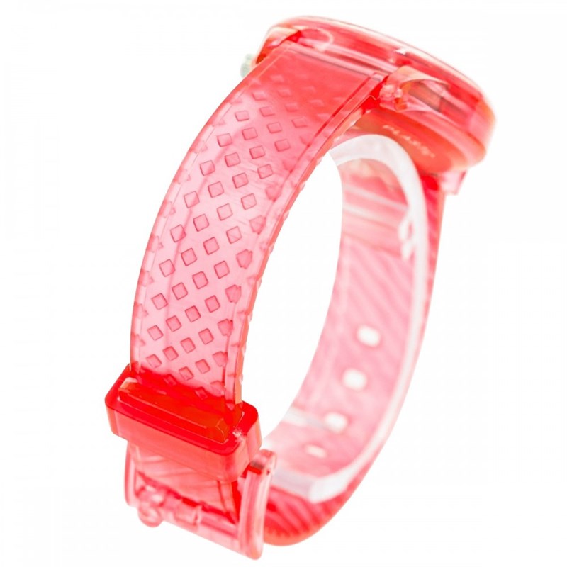 Montre Femme CHTIME bracelet Plastique Rouge