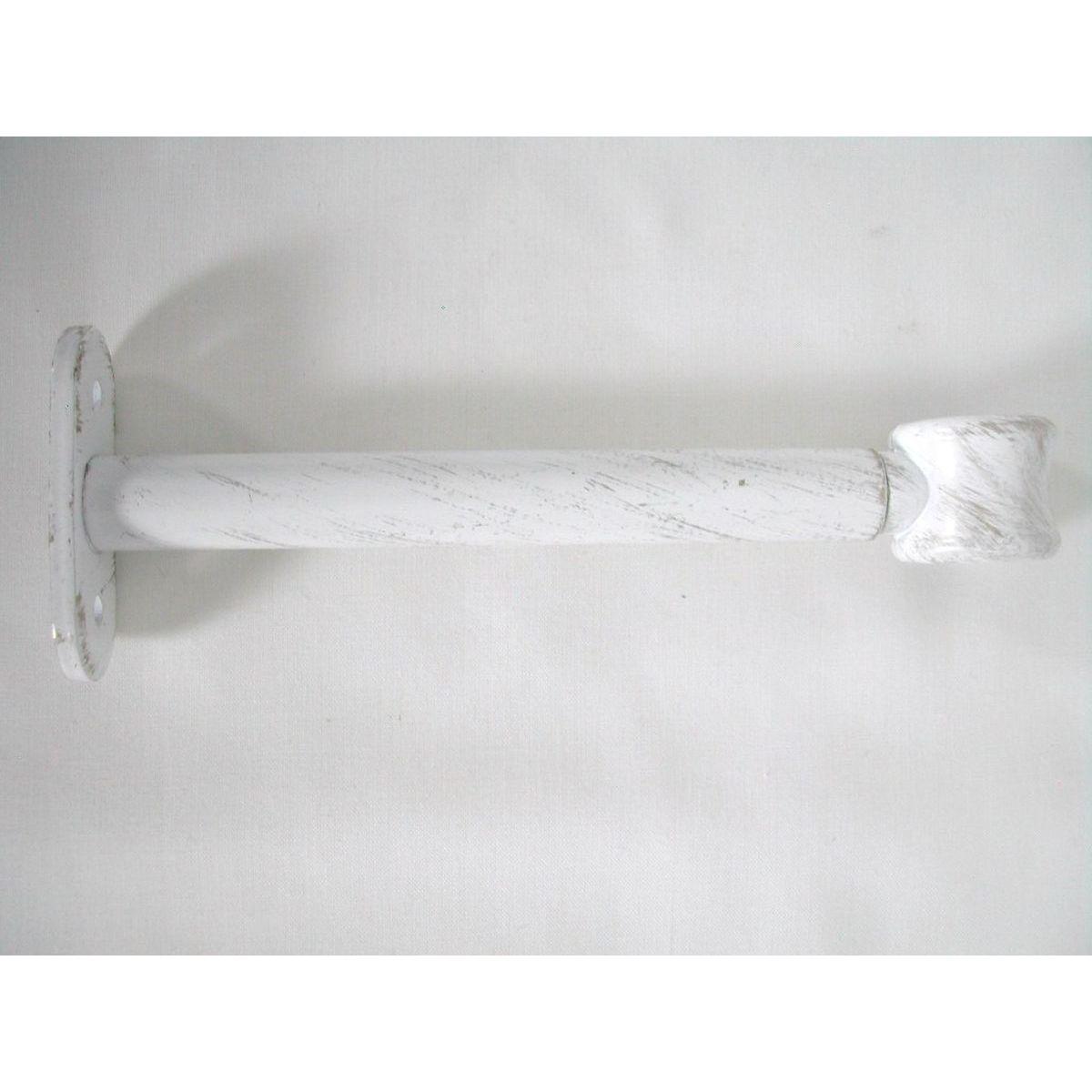 SUPPORT SIMPLE D20 150 MM X2 BLANC OR